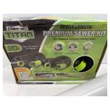 RV SEWER KIT WITH HOSE CARRIER