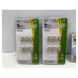 6 PACKS OF LED BULBS