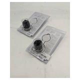 LOT OF TWO MARINCO ONBOARD CHARGER INLETS