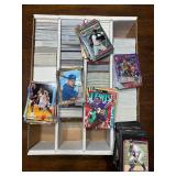 Four Row Box of Sports Cards, Mixed Sports, Years and Players