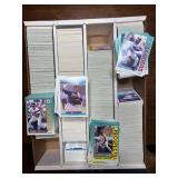 Four Row Box of Nearly Complete Sports Cards Sets, 1992 Fleer and 1992 Donruss