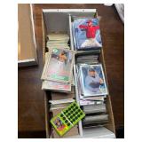Two Row Box of Sports Cards, Mostly Baseball and Other Sports