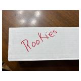 Box of Rookie Baseball and Football Cards, Lots of Variety of Years, Brands and Players