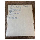 Four Row Box of "Shiny" Sports Cards, Chrome, Refractors, and More Mixed Sports