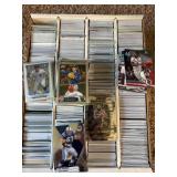 Four Row Box of "Shiny" Sports Cards, Chrome, Refractors, and More Mixed Sports