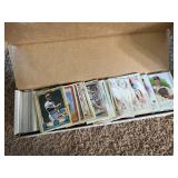 Box of Baseball Cards, Single Box Featuring Mix of Years, Brands and Players