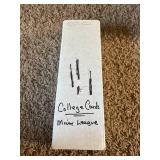 Box of College Sports Cards Featuring Mix of Teams, Players, Brands and Years