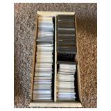 Two Row Box of Sports Cards, Mixed Sports