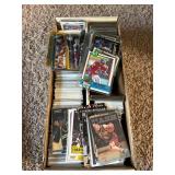 Two Row Box of Sports Cards, Mixed Sports