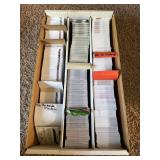 Box of Soccer MLS Sports Cards, Partial Sets Featuring Mix of Players, Years and Brands