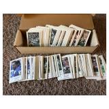 Box of Minnesota Vikings WCCO Football Cards