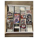 Large Box of Baseball and Football Cards, NFL and MLB, Mostly Cards from 1990