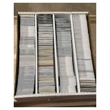 Large Box of Sports Cards, Mixed Sports, Baseball, Football, Basketball, Lots of Chrome Cards