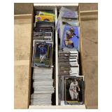 Medium Sized Box of Sports Cards, Mixed Sports, "Shiny" Metallic Looking Cards