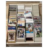 Large Box of Mostly Baseball Cards and Some Football Cards From the 1990