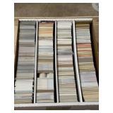 Large box of Mixed Sports Card From a Variety of Years, Brands and Players