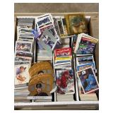 Large box of Mixed Sports Card From a Variety of Years, Brands and Players