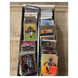 Box of "Shiny" Sports Cards, Mix of Different Sports, Brands and Years