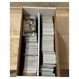 Box of "Shiny" Sports Cards, Mix of Different Sports, Years and Brands