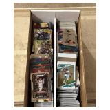 Box of "Shiny" Sports Cards, Mix of Different Sports, Years and Brands