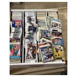 Large Box of Mixed Sports Cards, Different Sports, Brands and Years