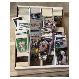 Large Box of Sports Cards, Mix of Different Sports, Brands and Years