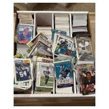 Large Box of Football and Baseball Cards, Rookies and Stars