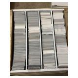 Large Box of Football Cards, Mostly Sleeved Protected Cards, Lots of Roookies