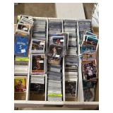 Large Box of Basketball Cards, Mostly Newer Cards That are Sleeved and Have Price Tags