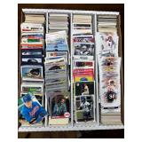 Large Box of Sports Cards, Mixed Sports, 1990
