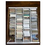 Large Box of Minnesota Twins Baseball Cards and Mixed Football Cards