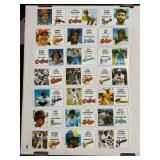 Lot of 32 Baseball Cards, 1981 Perma "Credit Card Style" Cards, Featuring Nolan Ryan, Pete Rose, and Other Hall of Famers