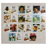 Lot of 32 Baseball Cards, 1981 Perma "Credit Card Style" Cards, Featuring Nolan Ryan, Pete Rose, and Other Hall of Famers
