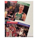 Big Lot of "Collect a Book" Booklet Cards, 46 Cards Total, NBA, MLB, NFL Stars and Hall of Famers