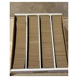Large Box of 1987 Topps Baseball Cards, MLB Collectible Trading Cards