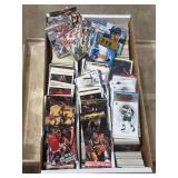 Large Box of Mixed Sports Cards, Mix of Different Sports, Sets, Brands and Players