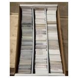 Large Box of Baseball, Football and Basketball Cards, Thousands of Cards Included in Lot