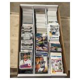Large Box of Baseball, Football and Basketball Cards, Thousands of Cards Included in Lot