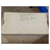 Large Box of "Super Star" Sports Cards, Thousands of Cards Included