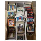 Large Box of Minnesota Twins Baseball Cards, 1980