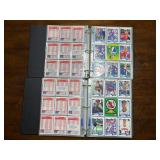 1990 Fleer Baseball Cards, Two Binder Books One American League and One National League