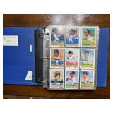 1990 Score Binder Set of Baseball Cards