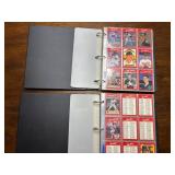 1990 Donruss Set of Baseball Cards, One Binder American League and One Binder National League