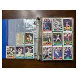 1989 Score Baseball Card Binder Set