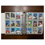 1990 and 1991 Bowman Baseball Cards Binder