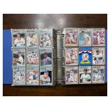 1989 Fleer MLB Baseball Card Binder