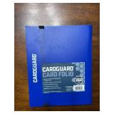 Blue CardGuard Binder for Sports Cards and Trading Cards, Black Sleeves Included Inside