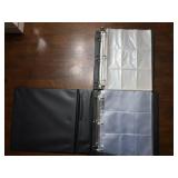 Two Binders With More than 120 Sleeves, One Binder is Missing The Front