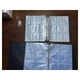 Two Binders With More than 120 Sleeves, One Binder is Missing The Front