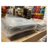 Box of Sports Card Plastic Binder Pages/Sleeves to Hold Cards
